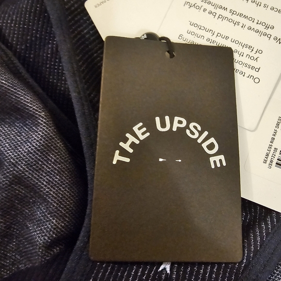 Blue Anthropologie The Upside Women's Circular Knit RAF Mini Dress - Picture 12 of 15